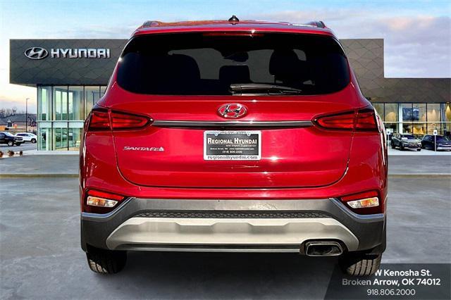 used 2019 Hyundai Santa Fe car, priced at $19,511