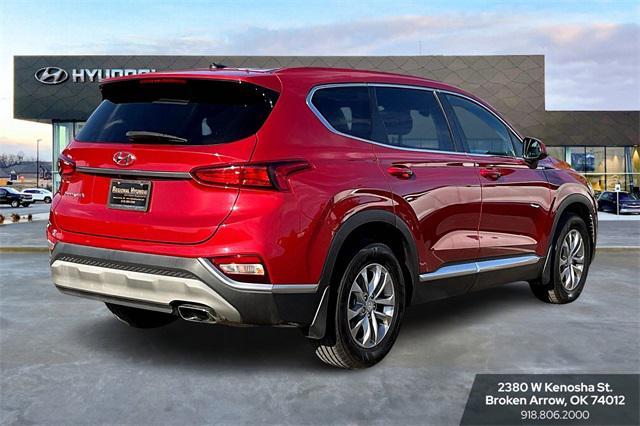 used 2019 Hyundai Santa Fe car, priced at $19,511