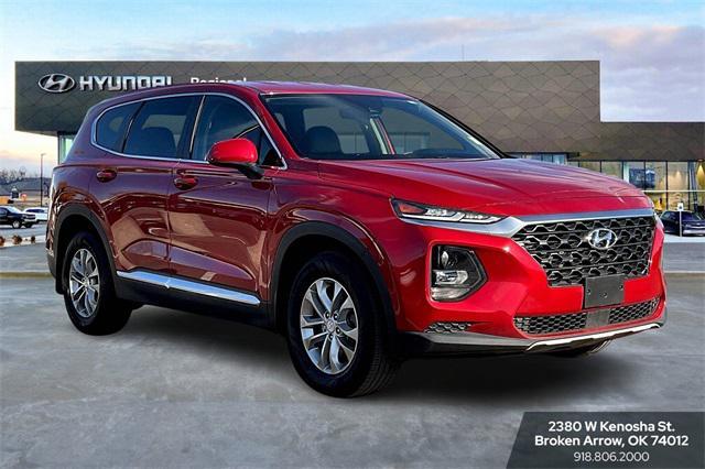 used 2019 Hyundai Santa Fe car, priced at $19,511