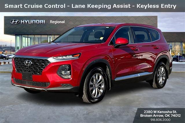 used 2019 Hyundai Santa Fe car, priced at $17,211