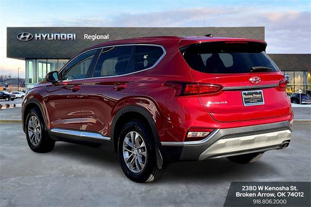 used 2019 Hyundai Santa Fe car, priced at $19,511