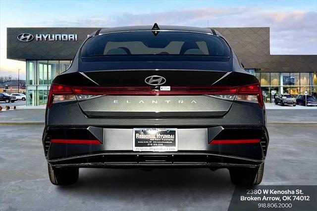 new 2025 Hyundai Elantra car, priced at $24,123
