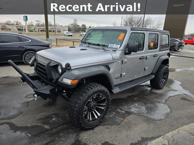 used 2018 Jeep Wrangler Unlimited car, priced at $24,511