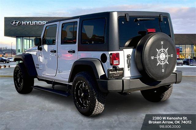 used 2016 Jeep Wrangler Unlimited car, priced at $20,611