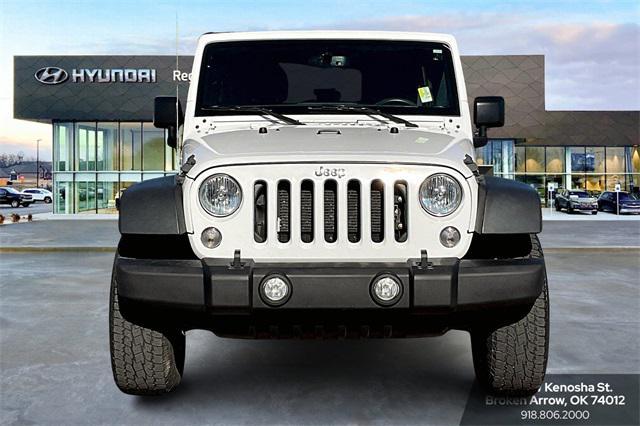 used 2016 Jeep Wrangler Unlimited car, priced at $20,611