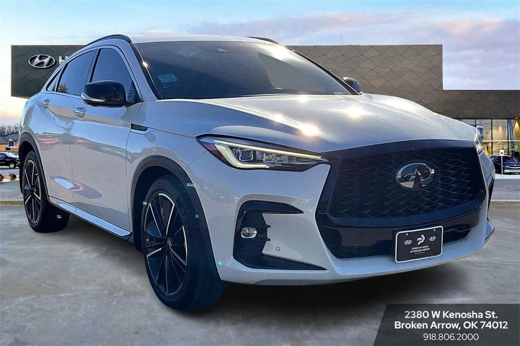 used 2022 INFINITI QX55 car, priced at $30,966