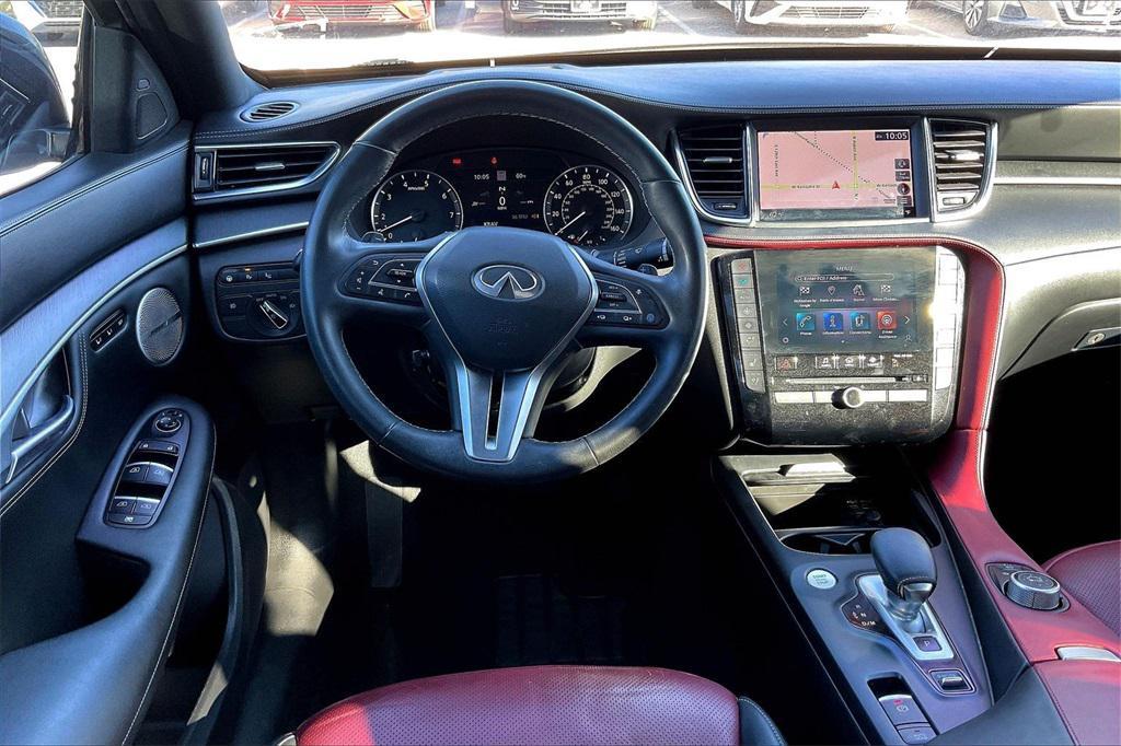 used 2022 INFINITI QX55 car, priced at $30,966