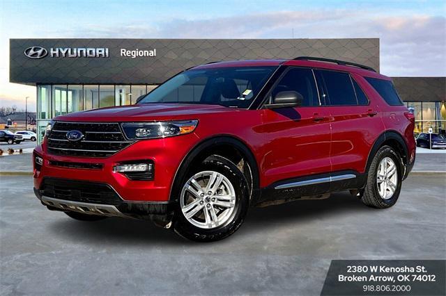 used 2021 Ford Explorer car, priced at $22,111