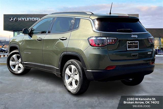 used 2021 Jeep Compass car, priced at $15,911