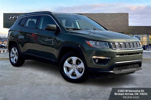 used 2021 Jeep Compass car, priced at $15,911