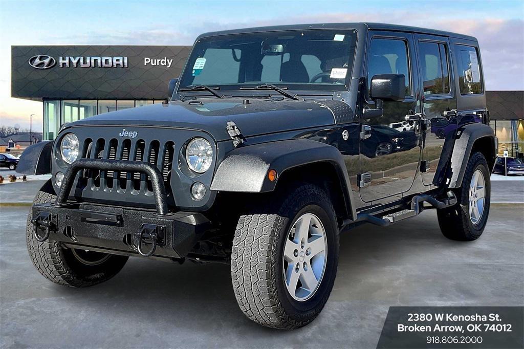 used 2016 Jeep Wrangler Unlimited car, priced at $18,981