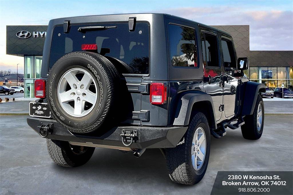used 2016 Jeep Wrangler Unlimited car, priced at $18,981