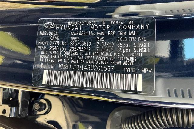 new 2024 Hyundai Tucson Hybrid car, priced at $34,913