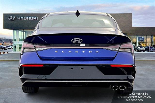 new 2025 Hyundai Elantra car, priced at $29,180