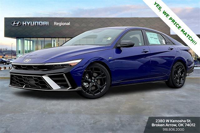 new 2025 Hyundai Elantra car, priced at $29,180