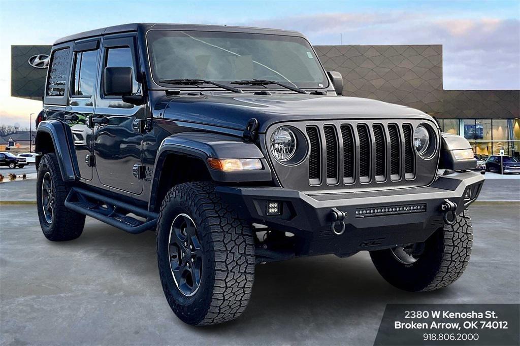 used 2021 Jeep Wrangler Unlimited car, priced at $29,955