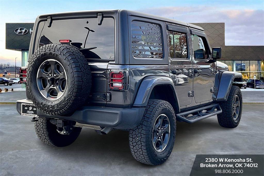 used 2021 Jeep Wrangler Unlimited car, priced at $29,955