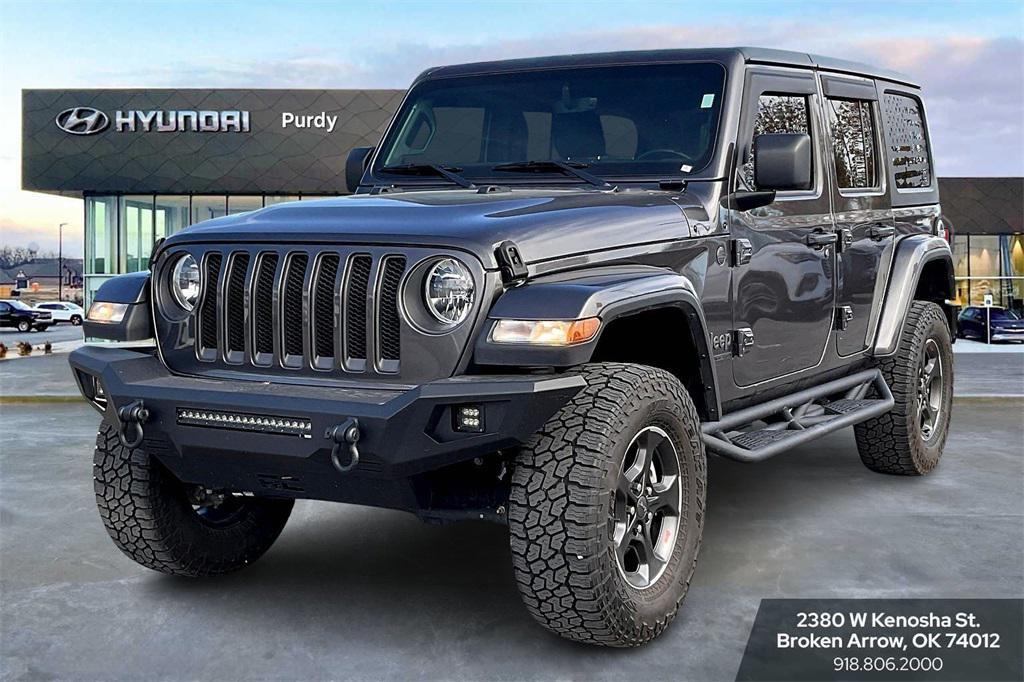 used 2021 Jeep Wrangler Unlimited car, priced at $29,955