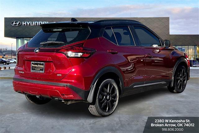 used 2021 Nissan Kicks car, priced at $18,911