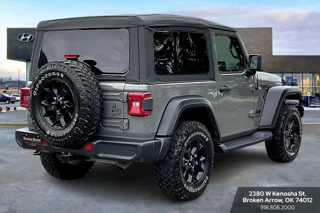 used 2020 Jeep Wrangler car, priced at $23,511