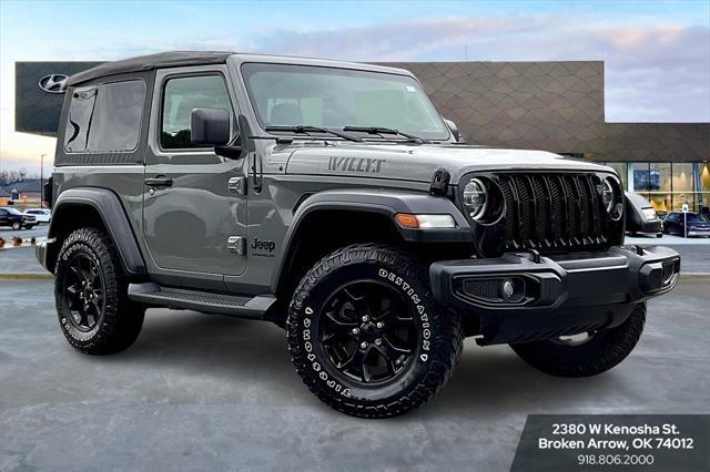 used 2020 Jeep Wrangler car, priced at $23,511