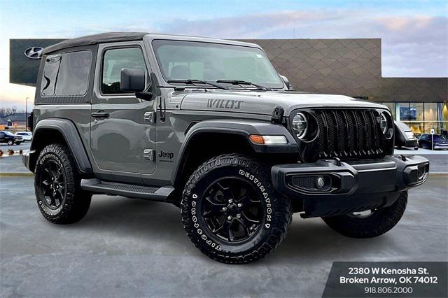 used 2020 Jeep Wrangler car, priced at $26,511