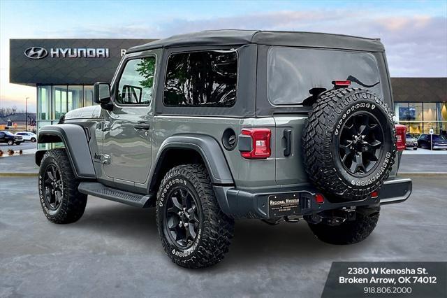 used 2020 Jeep Wrangler car, priced at $23,511
