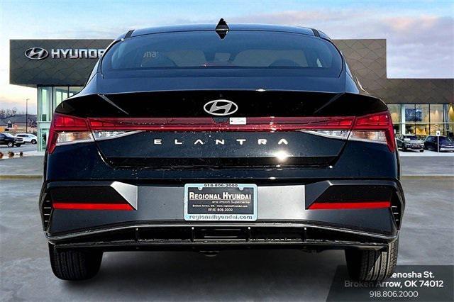 new 2024 Hyundai Elantra car, priced at $25,707