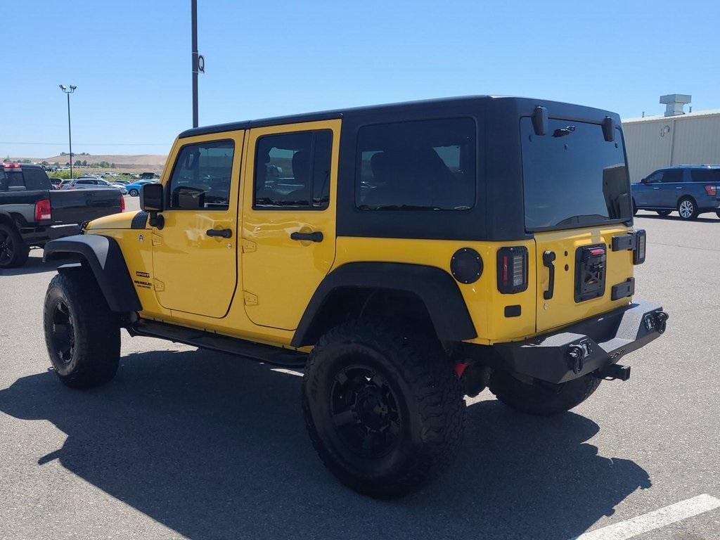 used 2015 Jeep Wrangler Unlimited car, priced at $21,511