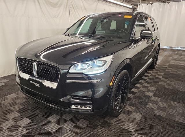 used 2022 Lincoln Aviator car, priced at $45,211