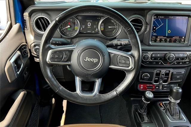 used 2021 Jeep Wrangler Unlimited 4xe car, priced at $33,811