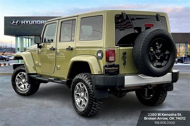 used 2013 Jeep Wrangler Unlimited car, priced at $15,611