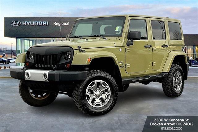 used 2013 Jeep Wrangler Unlimited car, priced at $15,611