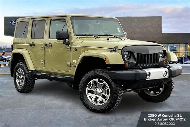 used 2013 Jeep Wrangler Unlimited car, priced at $15,611