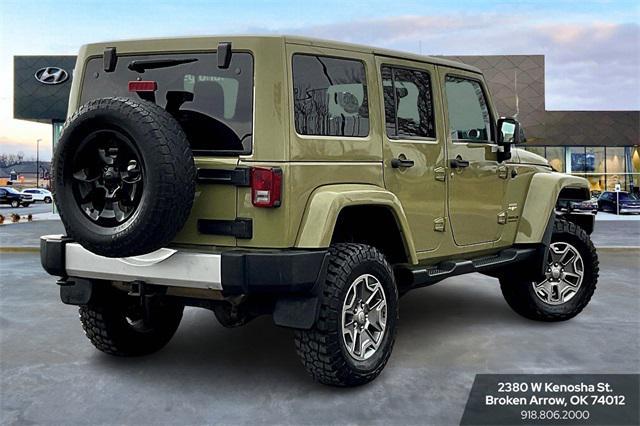 used 2013 Jeep Wrangler Unlimited car, priced at $15,611