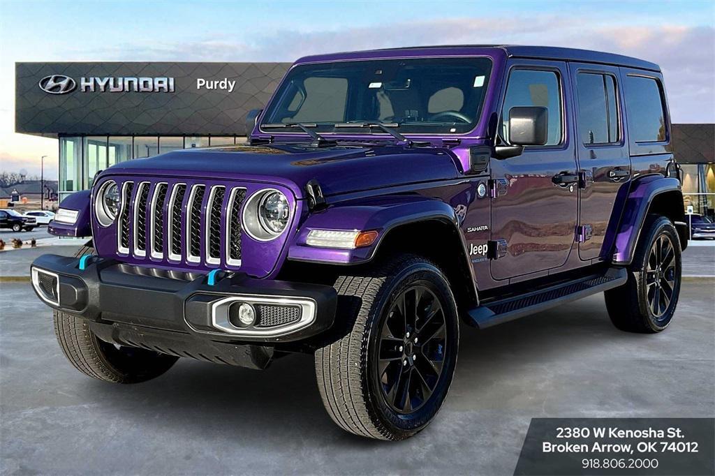 used 2023 Jeep Wrangler 4xe car, priced at $32,511