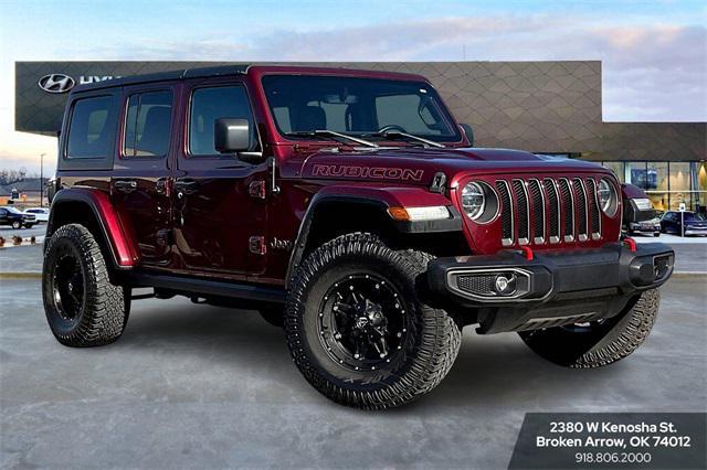 used 2021 Jeep Wrangler Unlimited car, priced at $38,811