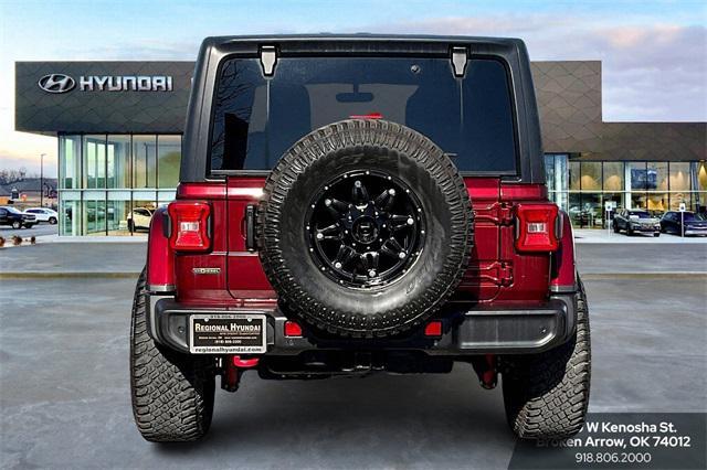 used 2021 Jeep Wrangler Unlimited car, priced at $38,811