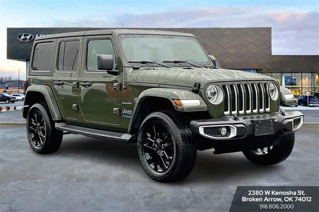 used 2021 Jeep Wrangler Unlimited car, priced at $32,011