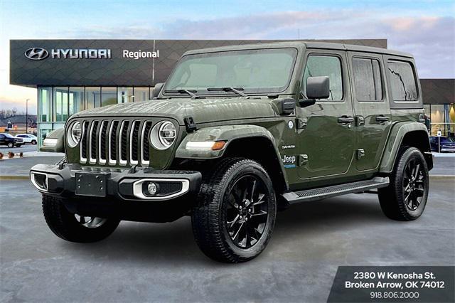 used 2021 Jeep Wrangler Unlimited car, priced at $32,011