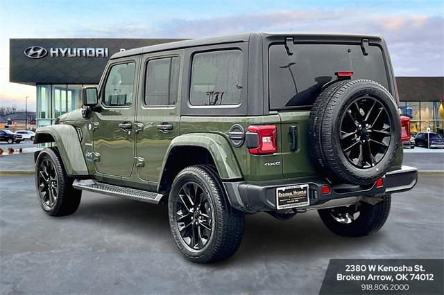 used 2021 Jeep Wrangler Unlimited car, priced at $32,011