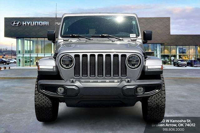 used 2021 Jeep Wrangler Unlimited car, priced at $36,711