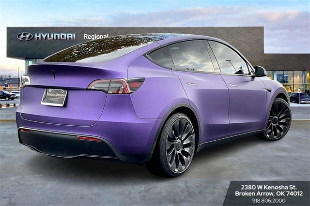 used 2021 Tesla Model Y car, priced at $28,211