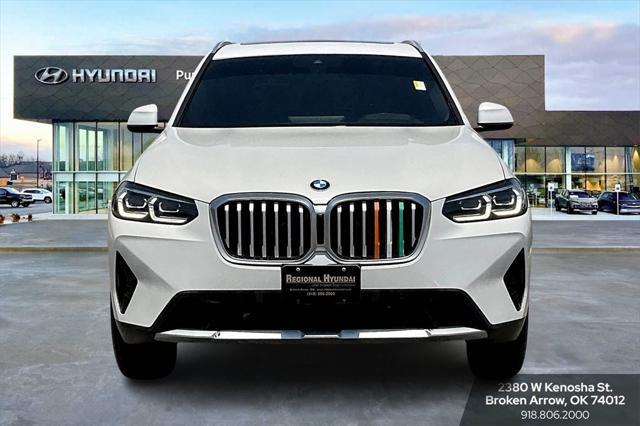 used 2022 BMW X3 car, priced at $25,411