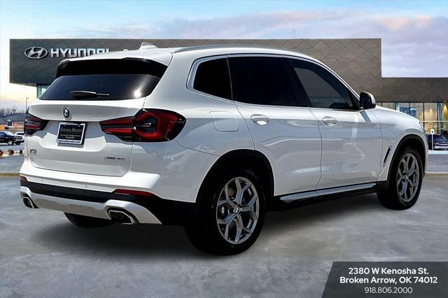 used 2022 BMW X3 car, priced at $25,411