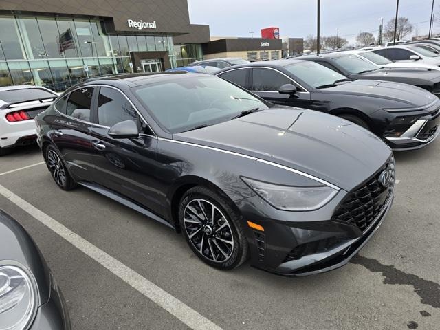 used 2021 Hyundai Sonata car, priced at $19,811