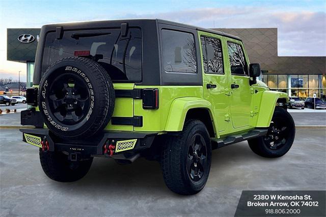 used 2016 Jeep Wrangler Unlimited car, priced at $18,211