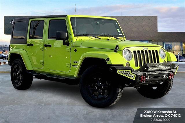 used 2016 Jeep Wrangler Unlimited car, priced at $18,211