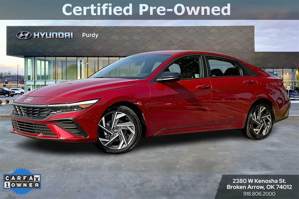used 2025 Hyundai Elantra car, priced at $22,111