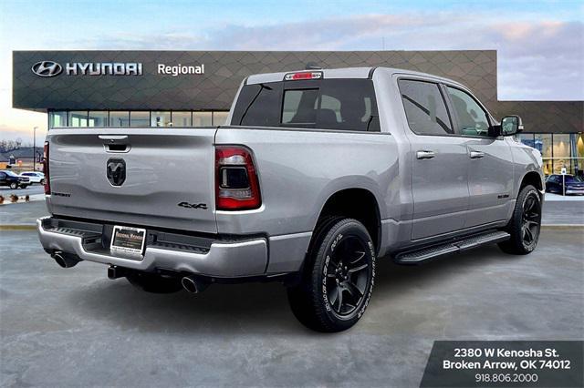 used 2022 Ram 1500 car, priced at $42,611